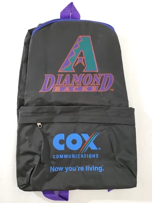 NEW Arizona Diamondbacks Dbacks 17" x 12" Baseball Backpack Kids Ony SGA 2000 - Image 1 of 4