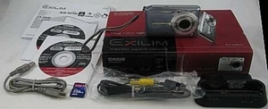 Casio EXILIM CARD EX-S600 6,0 MP Digitalkamera - WIE BESEHEN OBJEKTIVFEHLER - Bild 1 von 5
