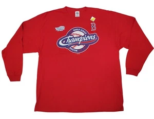 Boston Red Sox 2004 World Series Champions Langarm T-Shirt Größe 2XL - Bild 1 von 7