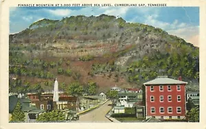 Postal de Pinnacle Mountain Cumberland Gap Tennessee TN - Imagen 1 de 2