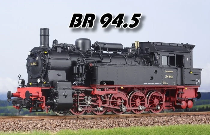 MBW Spur 0 Dampflok BR 94 881 Metall digital Sound 1:45 Neuzustand OVP - Bild 1 von 1