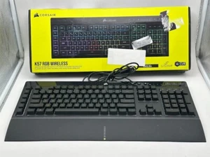 Corsair K55 RGB PRO Wired Gaming Keyboard - Black - Picture 1 of 4