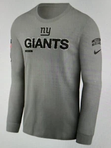New York Giants NFL 2024 Men's Nike Salute To Service Long Sleeve T-Shirt - Picture 1 of 10