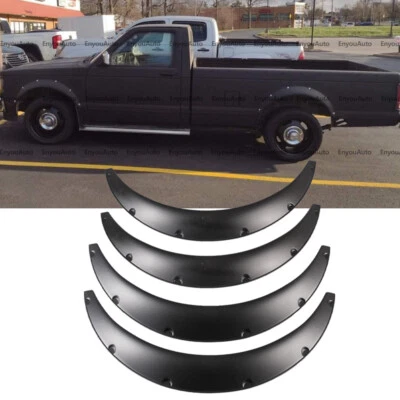 35"For Ford Ranger Fender Flares Extra Wide Flexible Wheel Arch Body Kit 4Pcs - Image 1 of 4