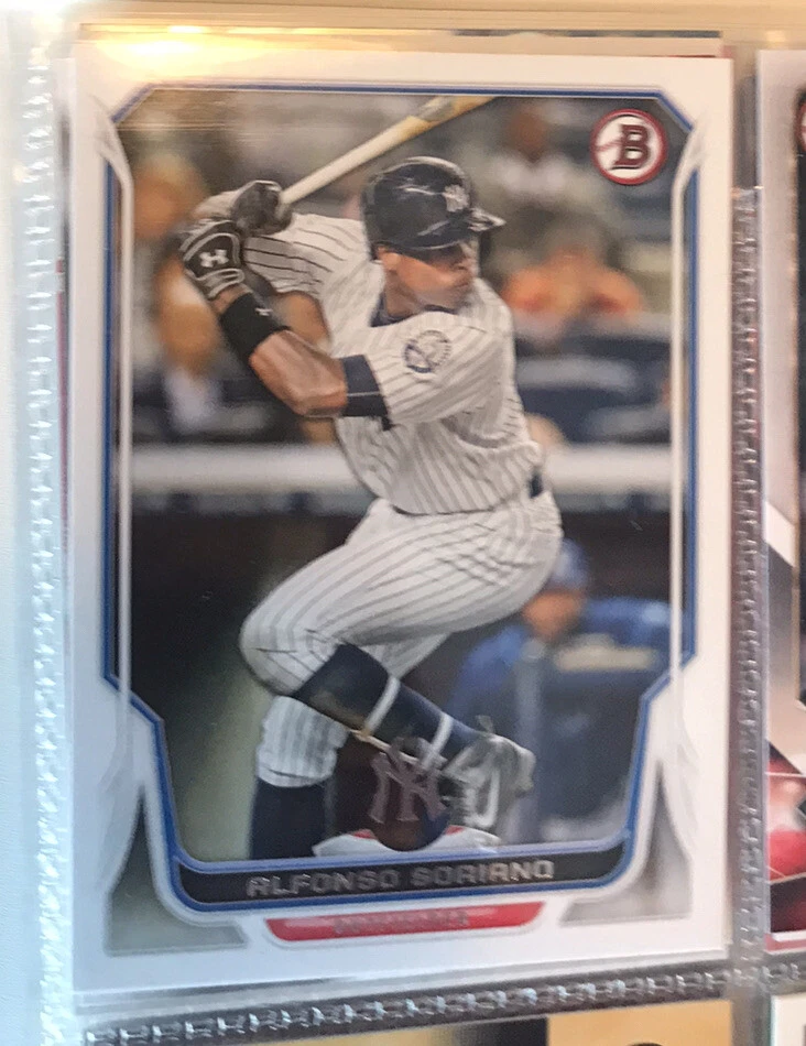 2014 Bowman #120 Alfonso Soriano New York Yankees (t1) Free Ship - Image 1 of 1