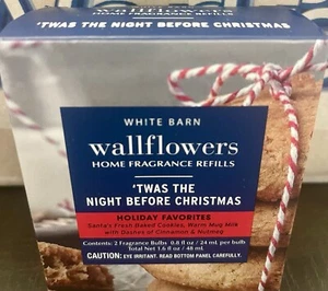 "TWAS THE NIGHT BEFORE CHRISTMAS" Wandblumen x 2 Bath & Body Works. - Bild 1 von 2