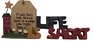Blossom Bucket, Barbara Lloyd, Life is short Quote, 2010, Scheunenfigur/Ornament - Bild 1 von 10