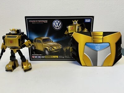 Transformers Takara Masterpiece MP-21G Bumblebee G2 Version MIB + Coin - Immagine 1 di 4