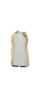 NIC+ZOE Hazy Tunic Turtleneck Sweater - Women's Size S - Heather Grey - Picture 1 of 6