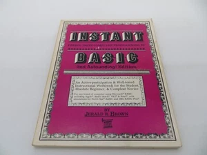 INSTANT FREEZE-DRIED COMPUTER PROGRAMMING IN BASIC 2nd Astounding Edition 1982 * - Picture 1 of 6