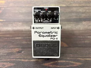 BOSS PQ-4 Parametric Equalizer Guitar Effects Pedal Tested - Picture 1 of 8