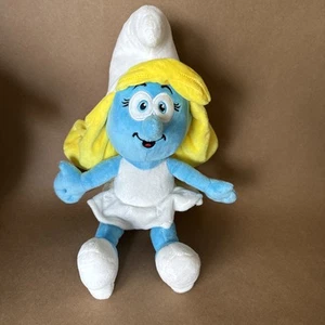 Juguete de peluche Pitufo niña Pitufo 11 pulgadas de alto suave Los Pitufos - Imagen 1 de 13