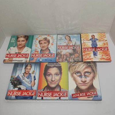 Nurse Jackie The Complete Series Seasons 1-7 DVD Set Collection 6 Are Sealed Foto 1 de 4