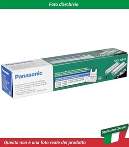 KX-FA54X Panasonic KX FPG376 Pellicola di Inchiostro Nero - Photo 1/4