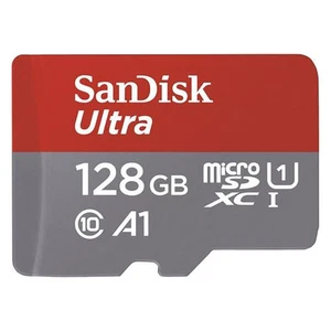Carte mémoire SanDisk 128 Go Ultra Micro SD SD SDXC A1 98 Mo/s carte microSDXC UHS-I - Photo 1/1