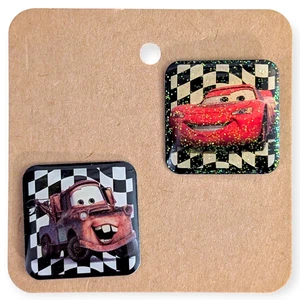 Cars Disney Carrefour Tiny Pins: Mater und Lightning McQueen - Bild 1 von 4