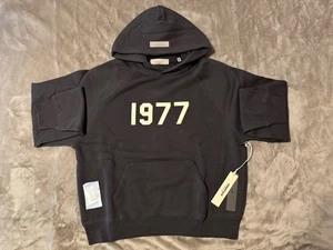 NEW Fear of God Essentials Hoodie Iron 1977 Size XS 100% Authentic ✅ - Picture 1 of 9