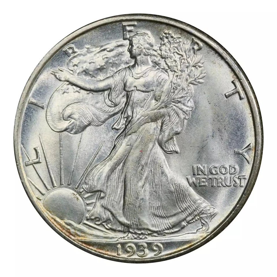 1939-D Walking Liberty Half Dollar PCGS MS-66 - Image 1 of 4