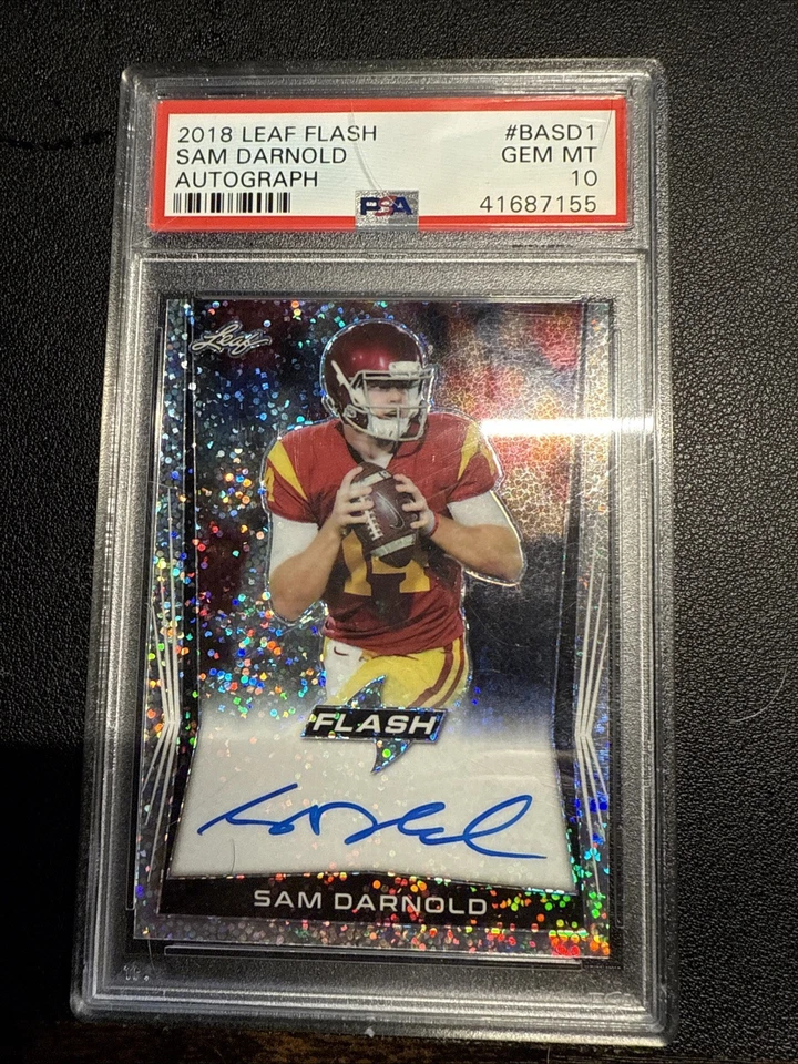 Leaf Flash 2018 - Sam Darnold #BA-SD1 (AU, RC) Foto 1 de 1