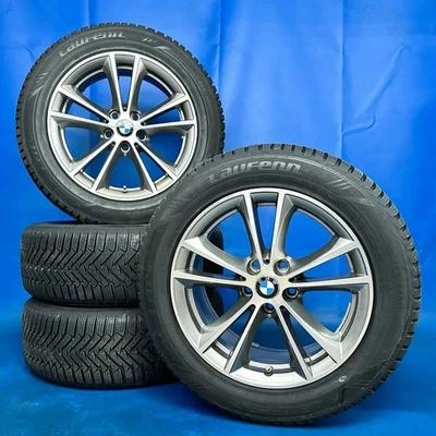 17 Zoll BMW 5er G30 G31 V-Speiche 631 6863417 Winterräder Winterreifen Original - Bild 1 von 4
