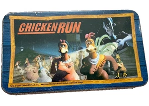 Vintage Chicken Run 2000 DreamWorks Metal Tin - Fast Dispatch! - Picture 1 of 3