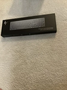 HP 970 Programmable Wireless Keyboard 2.4GHz–USB-C Rechargeable - 3Z729AA - Picture 1 of 2