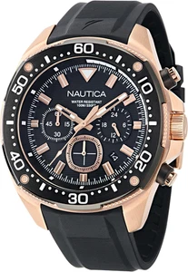 Nautica Herren NCT Blue Sail Chronograph Uhr - Bild 1 von 25