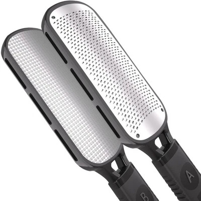 Пилка для ног Antonki для омертвевшей кожи, двустороннее средство для удаления мозолей для ног, металл - Изображение 1 из 4