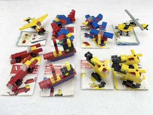 Konvolut Vintage Lego Bausätze von Mcdonalds 13 mit Anleitung komplett Hubschrauber - Bild 1 von 8
