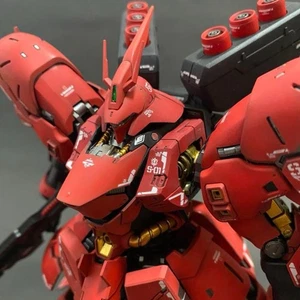 Gebaut & bemalt Bandai RG 1/144 SAZABI Gundam Char's Counter Attack - Bild 1 von 19