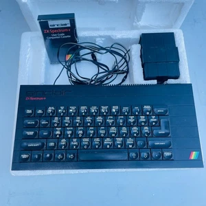 Vintage Sinclair ZX Spectrum+ 8-Bit Home Personal Computer with Box & User Guide - Photo 1/13