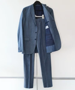 Herren ACNE STUDIOS Anzug Blazer Hose Trousers Blau Drifter Denim 3 Knöpfe Gr. 48 - Bild 1 von 13