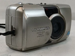 Cámara Olympus Stylus Zoom 70 35 mm apuntar y disparar cámara fotográfica cuarzo fecha - Imagen 1 de 21