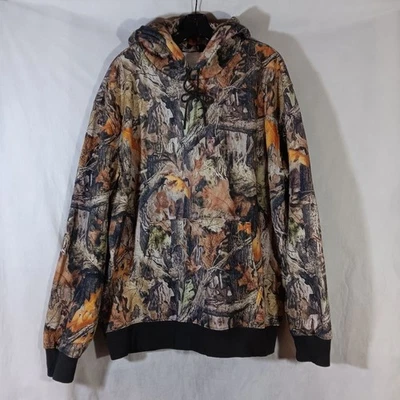 LCKR Mens XL Pullover Hoodie Tree Leaf Camo Foot Locker Athleisure Nature - Image 1 of 4