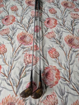 Vintage RAM 5, 7 Woods, Right Handed, Steel Shaft With Swing Rite Grips - Image 1 of 4