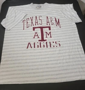 T-shirt vintage Crable Sportswear NCAA Texas A&M Aggies 1991 punto singolo XL - Foto 1 di 7