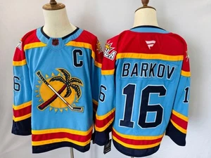 HOT! Barkov Aleksander #16 Florida Panther Special 2.0 Blue Stitched Gift Fan - Picture 1 of 4