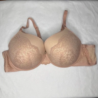 Torrid 50D румяна кружева пуш-ап погружения бюстгальтер романтический плюс размер белье - Изображение 1 из 4