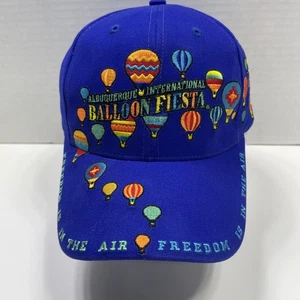 Vintage Albuquerque International Balloon Fiesta Hat Cap Strap Back Embroidered - Picture 1 of 11
