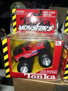 1999 Tonka Maisto Monsters Truck Jeep Pull Back Action Freedom Fighter MISB - Picture 1 of 10