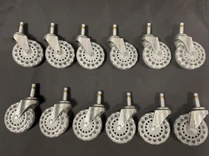 *SPECIAL* Shepherd 7/16 x 1-3/8 Grip Ring Caster 3" Vipor Wheel box of 137 - Picture 1 of 6