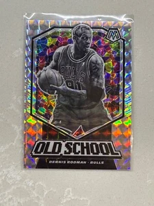 2019-20 Mosaic Dennis Rodman Old School Silver Mosaic Prizm #3 - Picture 1 of 2