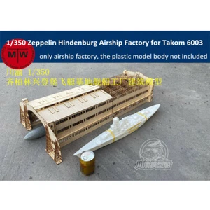 1/350 Zeppelin Hindenburg Airship Factory Shipyard Assembly Model for Takom 6003 - Photo 1 sur 9