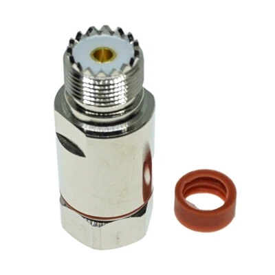 UHF Female SO239 For FSJ4-50B Andrew 1/2" Superflex Replaces Andrew 44ASP Cable - Image 1 of 4