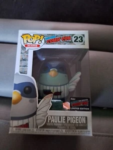 Funko Pop! Nadelstreifen Paulie Pigeon - New York Comic Con Exc #23 BOXSCHADEN SELTEN - Bild 1 von 9