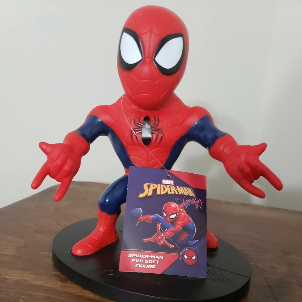 Marvel Spiderman Soft PVC Figure With Sound 9 Inch