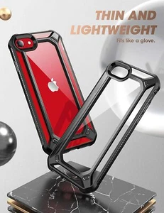 SUPCASE EXO Series For iPhone SE 2nd Gen 2020 / 8 7 Clear Bumper Case Thin Cover - Picture 1 of 7