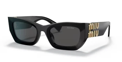 Gafas de sol MIUMIU MU09WS 09WS 1AB5S0 53 negras grises oscuras Miu Miu Foto 1 de 3