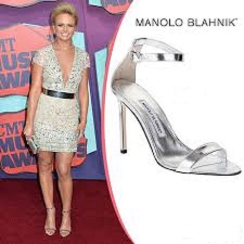 MBT NUOVI SANDALI MANOLO BLAHNIK TRES PELLE CINTURINO ALLA CAVIGLIA MISURA"41"1 2 RET$745 AFFARE