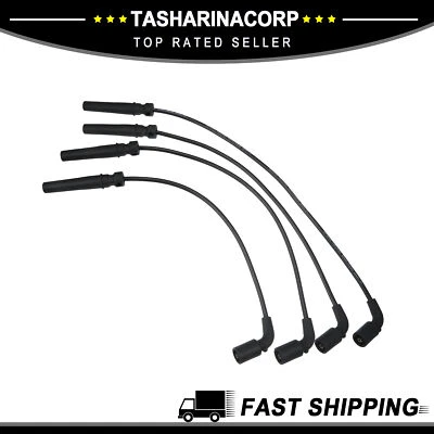 Pieza de 4 cables de bujía de cable de bobina de encendido No.96497773 para Chevrolet Aveo Foto 1 de 4